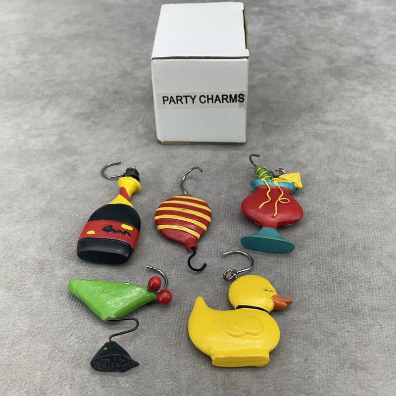 Whimsy Quacker Factory Celebrate Every Day Cake Plate Seasonal Holiday Charms gallery