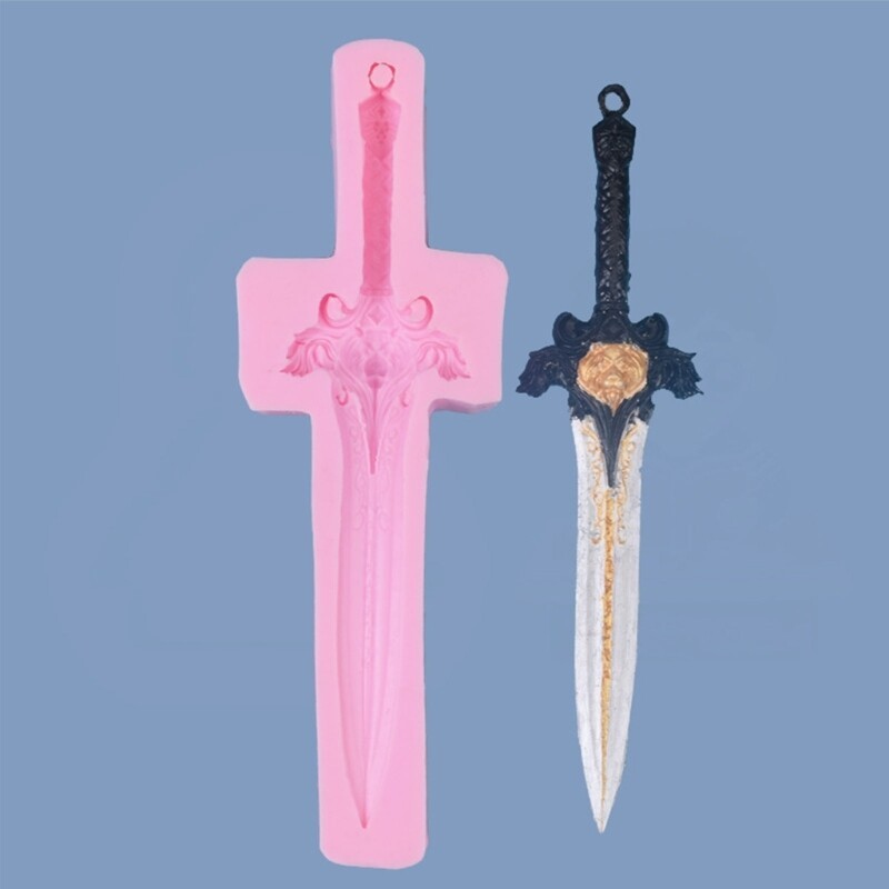 Sword Shape Silicone Chocolate Molds Bakeware Baking Accessories Fondant Moulds gallery