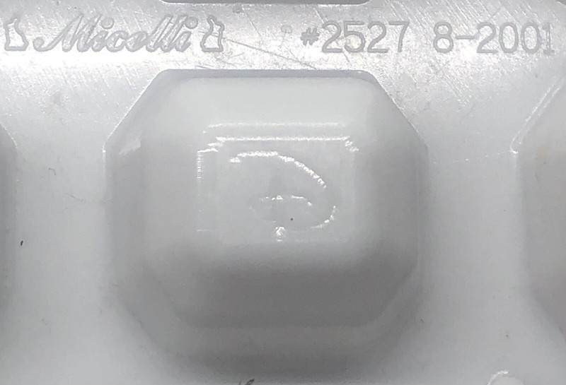 Disney Parks Chocolate Mold DISNEY D LOGO Micelli Commercial Grade Polycarbonate gallery
