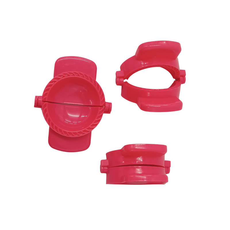 3 Pcs Curry Puff Dumpling PlasticMold Traditional Dough Press Tool Free Shipping gallery