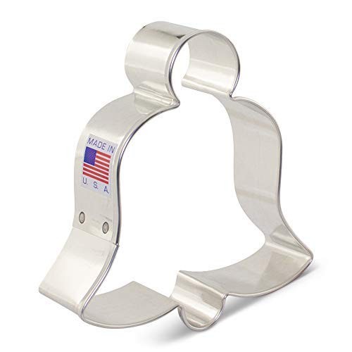 Ann Clark Christmas Church Bell Cookie Cutter, 3-3/4” Made in USA gallery