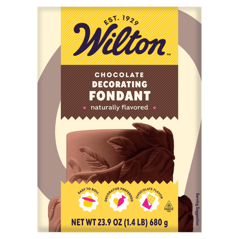 Chocolate Fondant for Cake Decorating 23.9 Oz.
