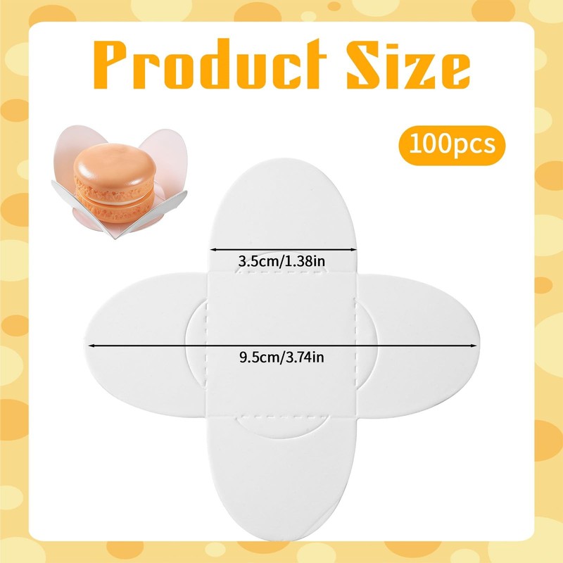 100 PCS Chocolate Paper Truffle Wrappers Candy Cups Liners Baking Cup White gallery