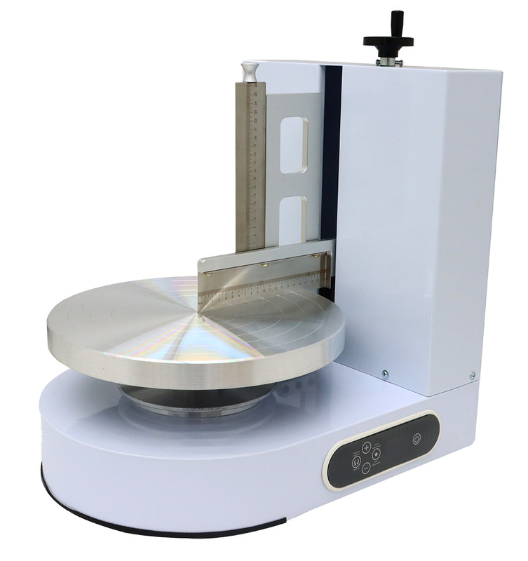 110V Cake Coating Smearing Machine Cream Leveling Turntable for 4-12 inch Cakes gallery