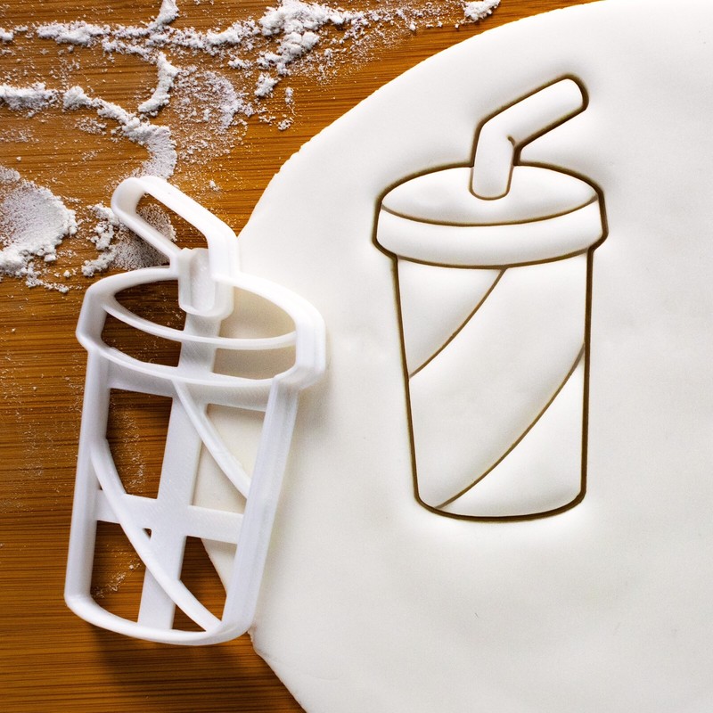 Soft Drink Cookie Cutter – Movie Night cinema carnival theater circus summer