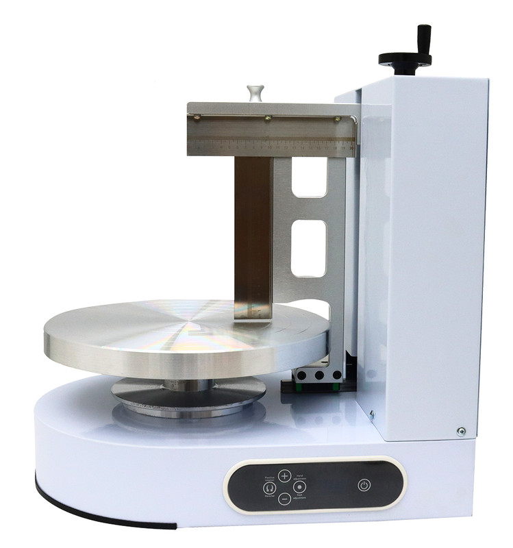 110V Cake Coating Smearing Machine Cream Leveling Turntable for 4-12 inch Cakes gallery