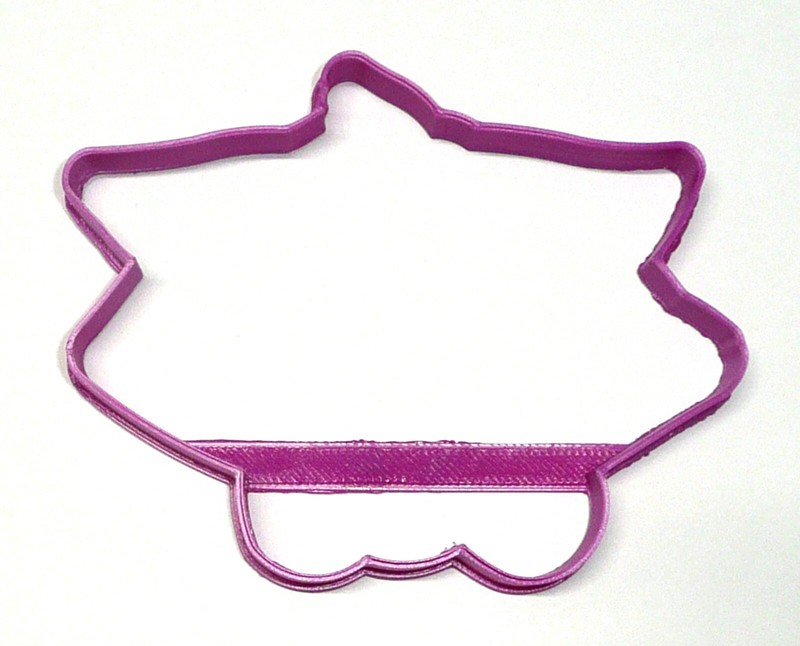 HISSY FACE OUTLINE PUPPY DOG PALS CARTOON COOKIE CUTTER USA PR3827
