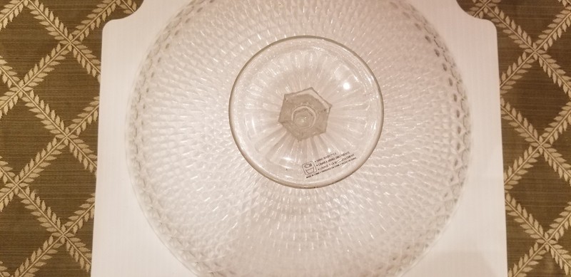 12 Inch Crystal Diamond Point Cake Stand New gallery