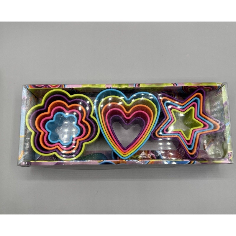 Brandani Gift Group Italian Style Colorful Biscuit/Cokie Cutters