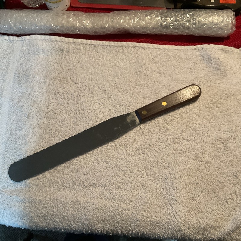 Cake Icing Spatula Cake Slicer 10” Flexible Stainless Steel Blade CAPCO Japan gallery