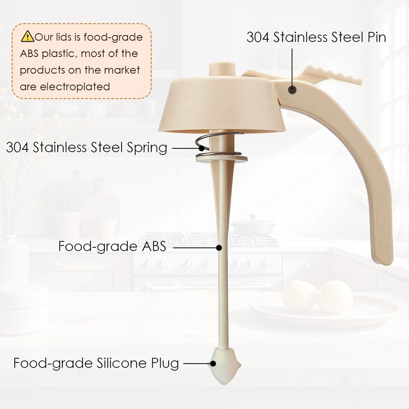 Honey Dispenser, No Drip Glass Maple Syrup Dispenser with Stand, Reusable Hon... gallery