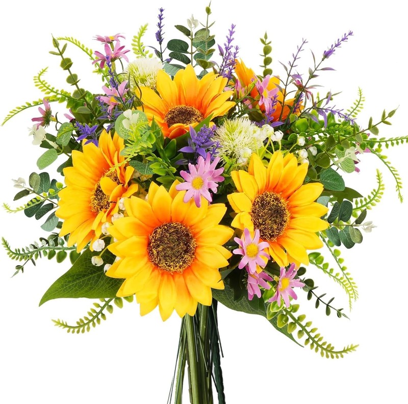Suowers Artificial Flowers Bouquets Spring Flowers Artificia