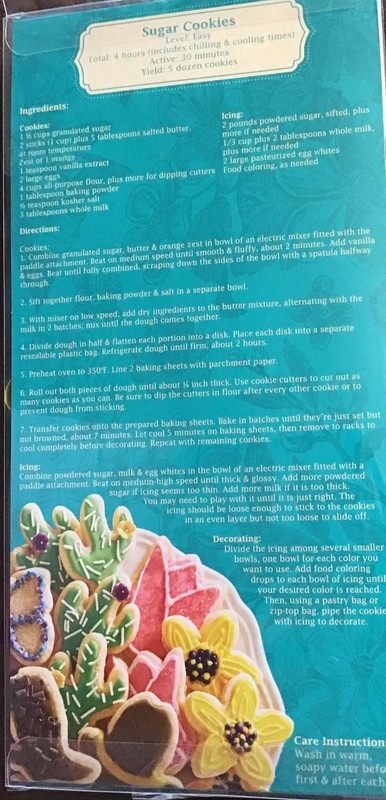 Pioneer Woman Timeless Cookie Cutters 6 pc Set & Sugar Cookie Recipe New In Box gallery
