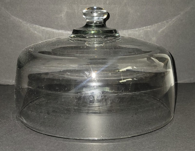 Glass Cake Dome Replacement 10″ Diameter