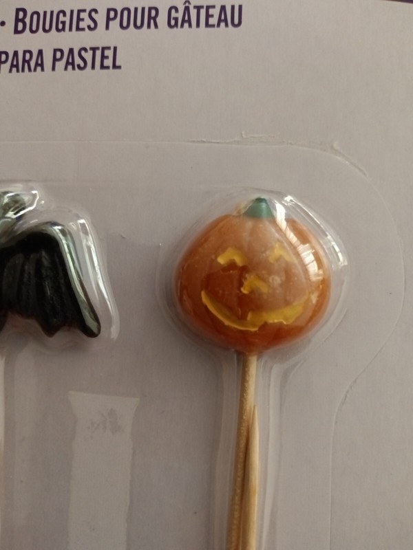 RARE Lot/2 Party Express/Hallmark Halloween Cake Candles/Pick Style-6/Pkg-MIOP gallery