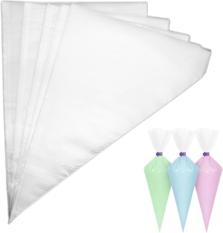Cake Decorating Piping Bags 100pcs Disposable Non Slip Thick Frosting gallery