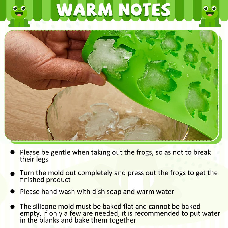 Silicone Frog Chocolate Mold Candy Molds Passover Jelly Ice Tray in Fun 10 Plagu gallery