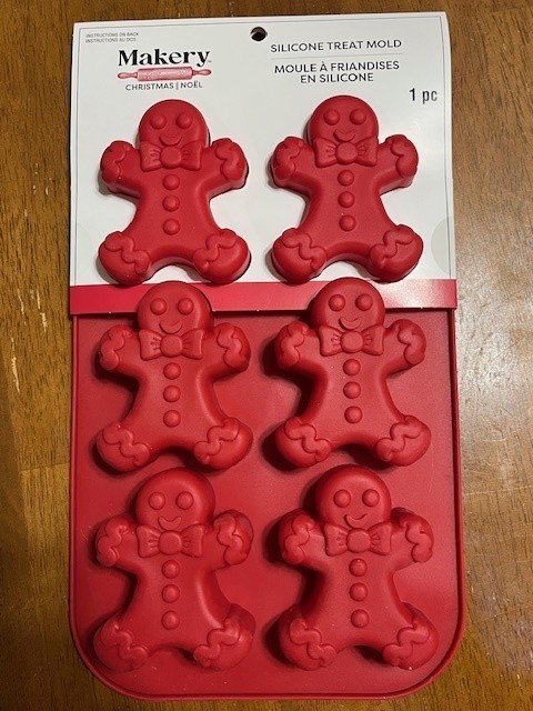 New Gingerbread Man Silicone Treat Mold by Makery™