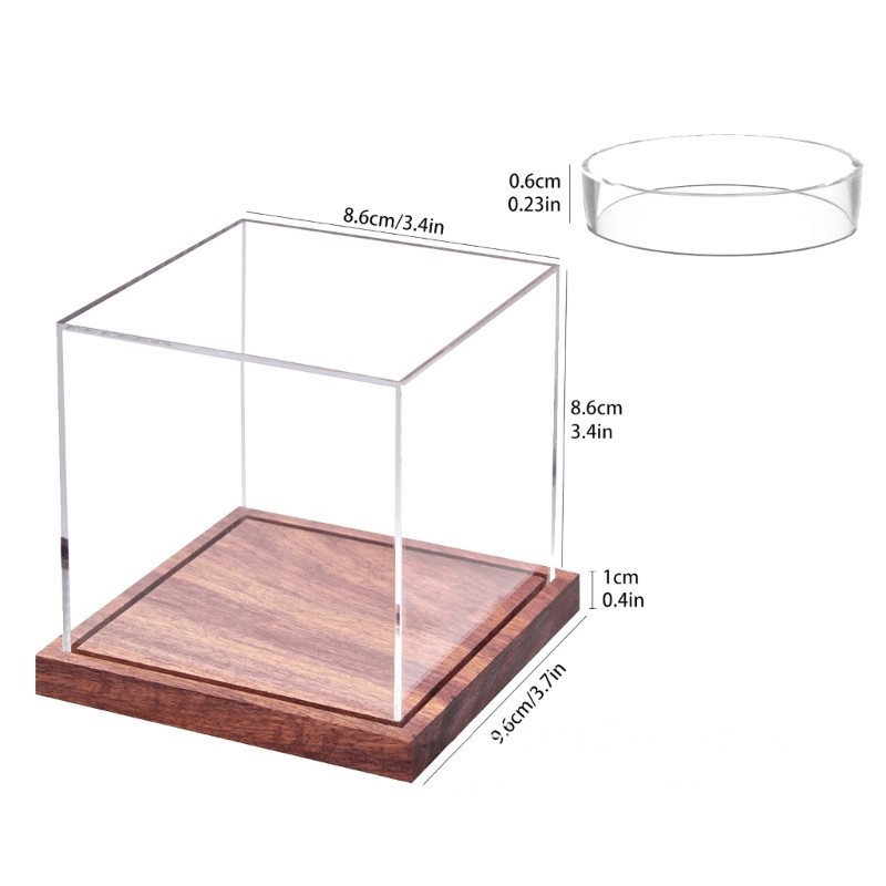 Official Size Box Dustproof Souvenir Storage Box Light weight Baseball Box gallery
