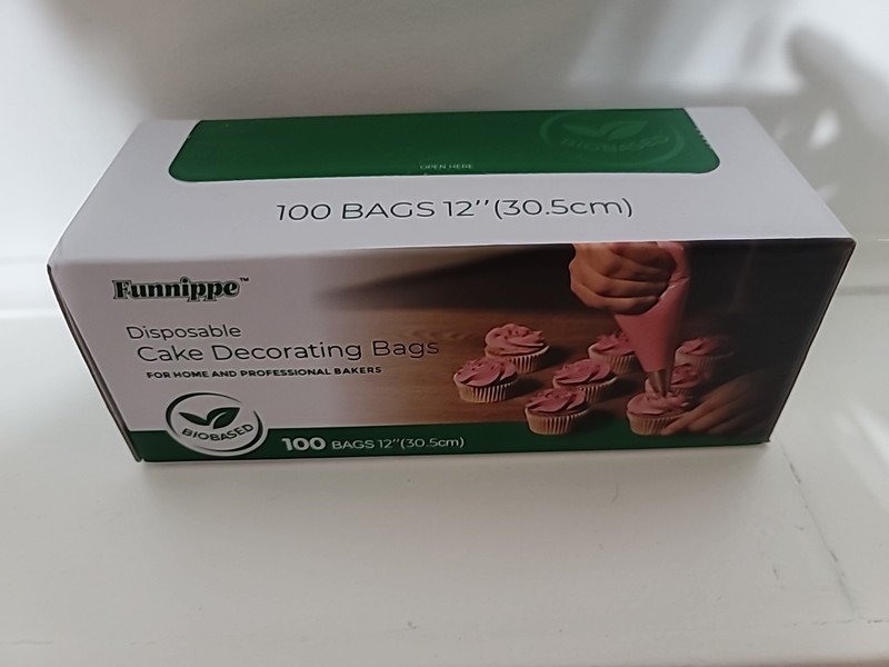 Piping Bags , 100Pcs 12 Inch Pastry Bags, Icing Bags Disposable NIB gallery