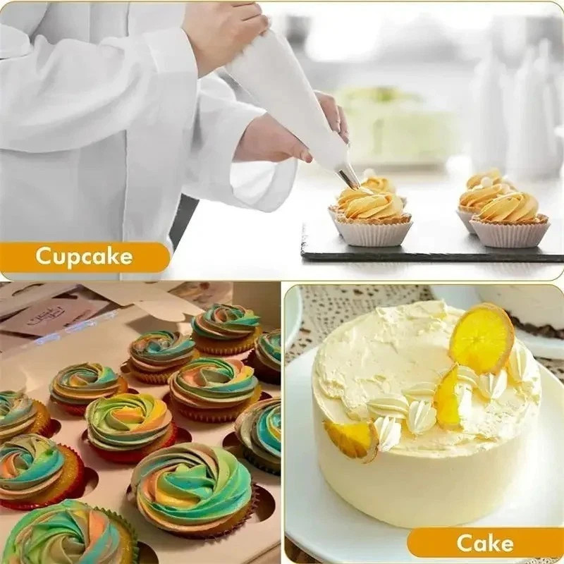 40 pcs Cake Decorating Kit Icing Piping Nozzles Pastry Tips Cake Tools gallery
