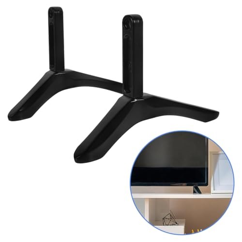 TV Table Support Stand Television Base Bracket with Screws for Home Bedroom gallery