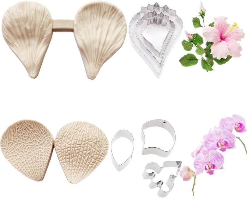 12set Gum Paste Flower Tools- Gumpaste Flower Molds & Fondant Cutters Sugar gallery