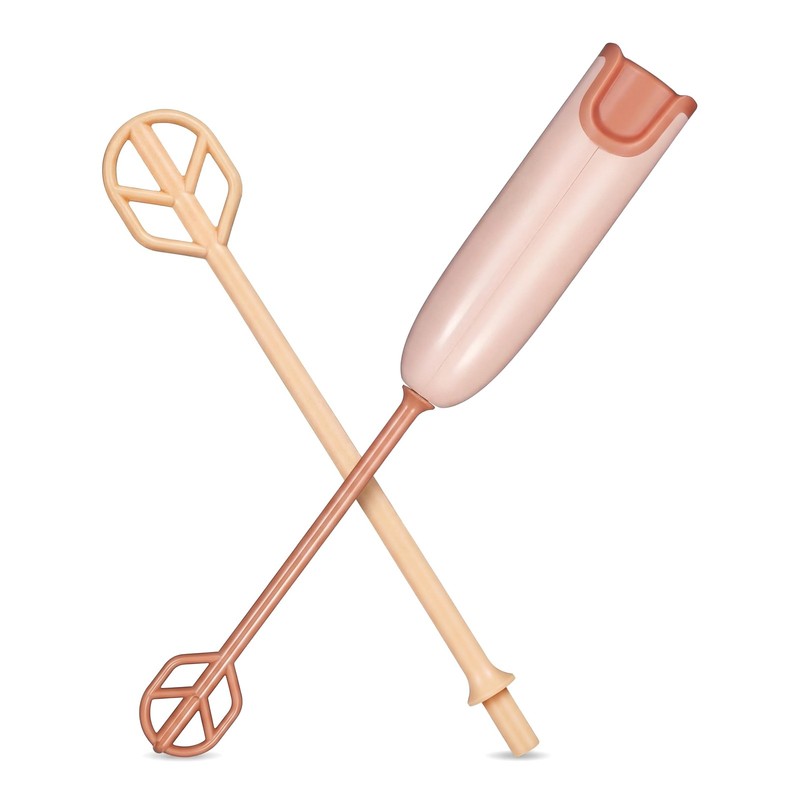 Portable Baby Bottle Mixer with 1 Stirring Rods, Battery Powered Milk Stirrer…