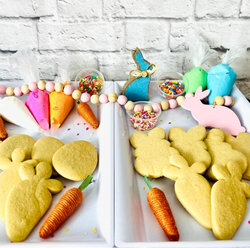 Cortadores Galletas Pascua y San Patricio Set 9 Piezas Conejo Huevo Zanahoria gallery
