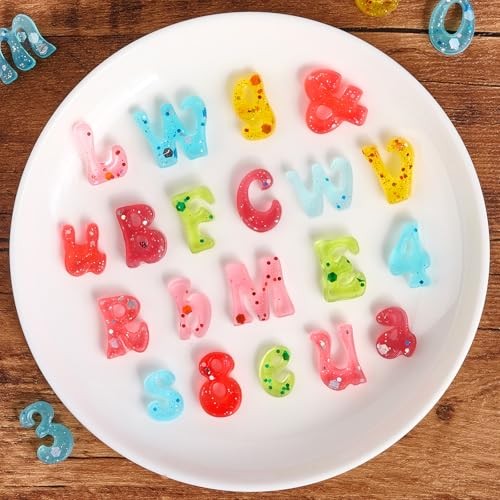 3 PCS Silicone Letter Molds, Non-Stick Number and Letter 3pcs (letter, number) gallery
