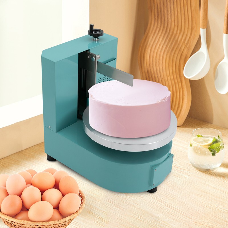 Cream Spreading Decorating Coating Edge Smoothing Machine Cake Coating Machine gallery