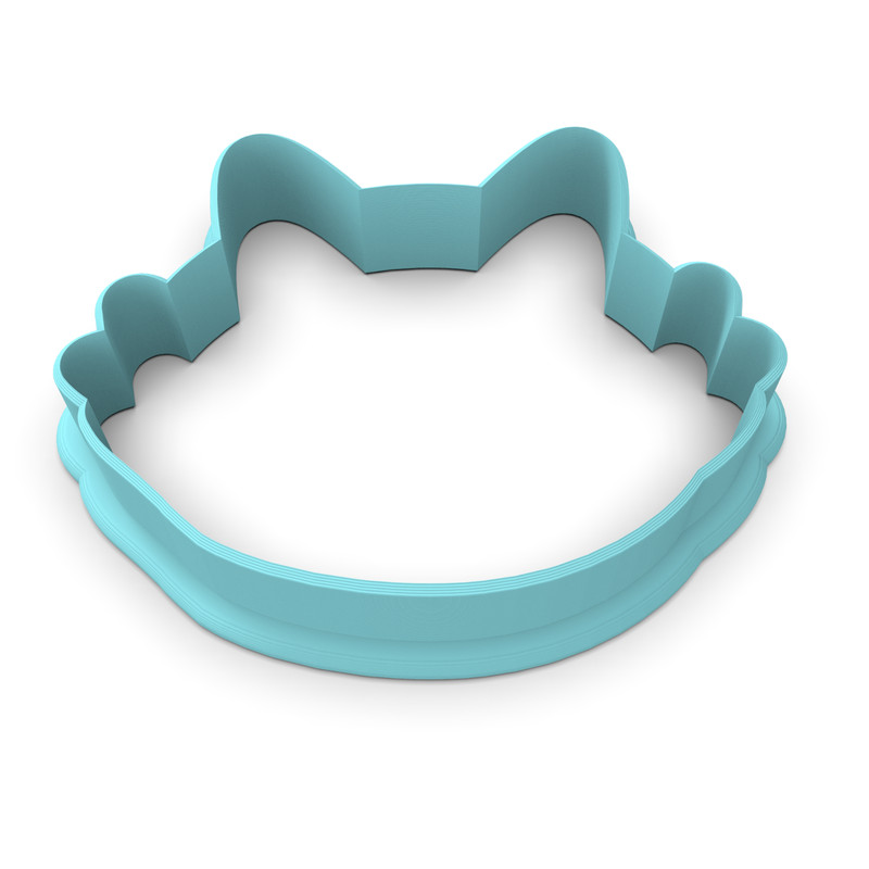 Cat Face Cookie Cutter & Stamp | Halloween Kitten Kitty Cats Scary Feline #1 gallery