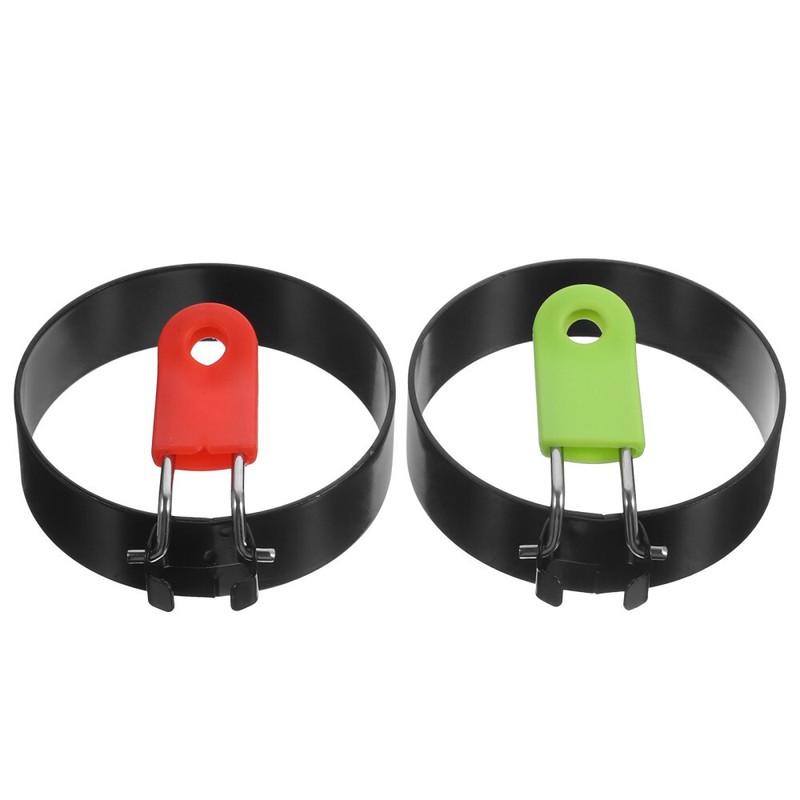2pcs Round Cooking Rings Egg Frying Sandwich Molding Egg Maker Shapes