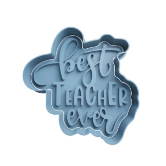 Best Teacher Ever Cookie Cutter Teachers Day Fondant Baking