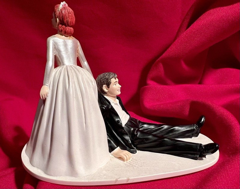 Cake Topper,Now I Have You,Bride & Groom,Red Hair Bride,Wedding,Wilton,Baking gallery