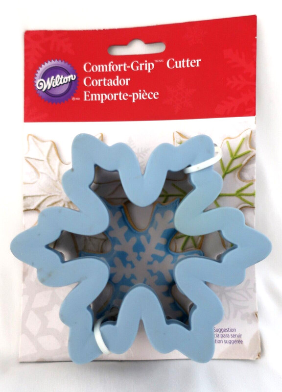 WILTON – COMFORT GRIP – SNOWFLAKE COOKIE CUTTER – NEW