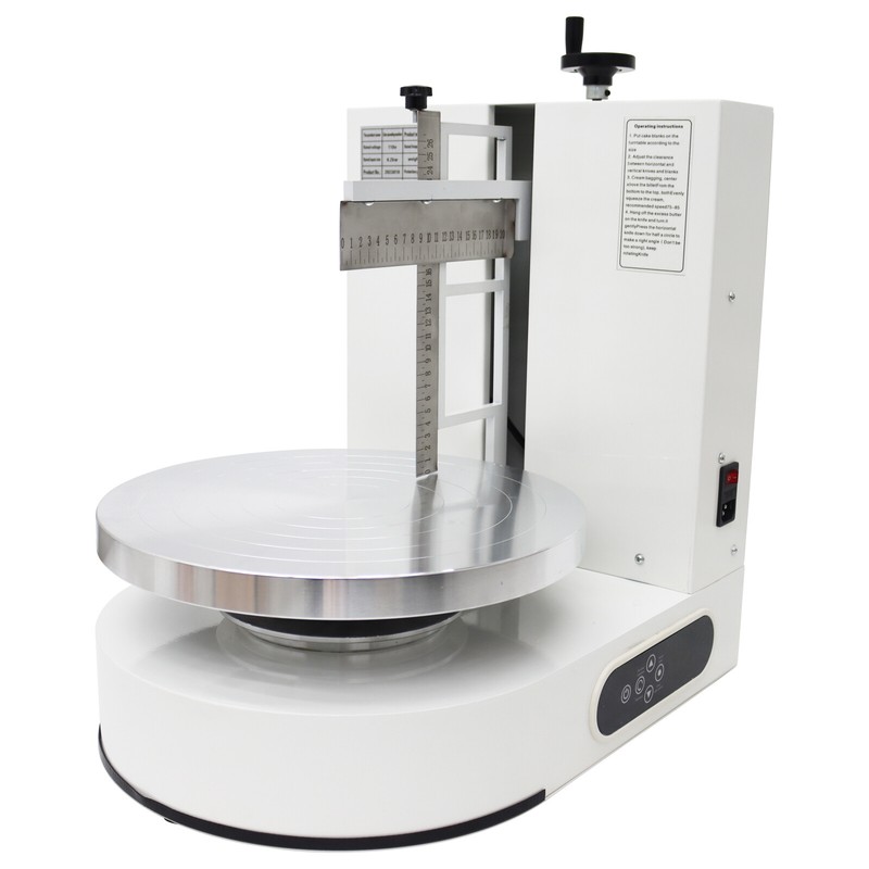 6-14in Cake Cream Spreading Coating Smearing Machine Cream Spreader 110V 36cm gallery