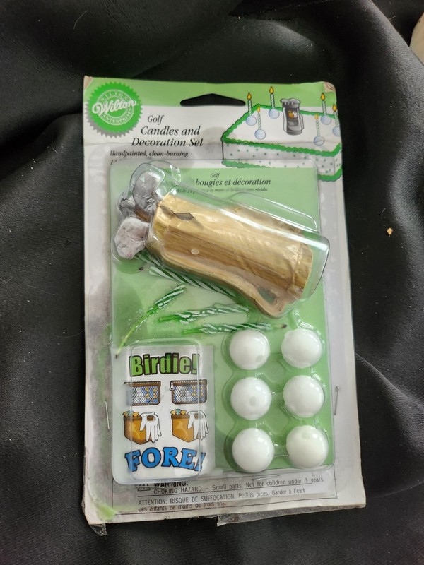 WILTON GOLF CAKE DECORATION NIP