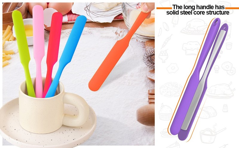 Small Silicone Spatulas Bulk for Kitchen, Baking, Cake Icing, Resin gallery