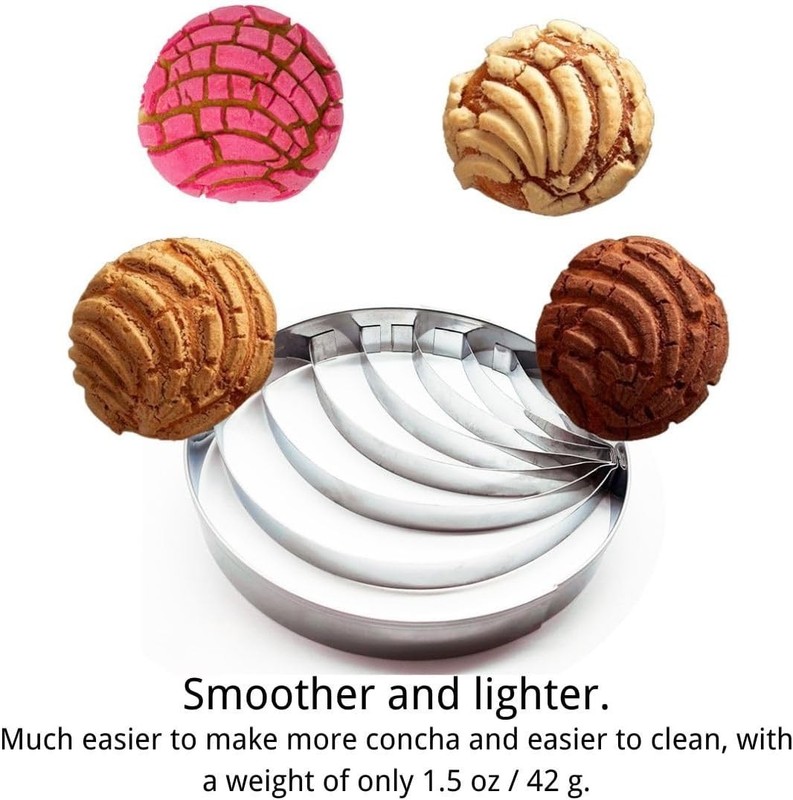 Dishwasher Safe Concha Cutter Set - Perfect for Celebrating Mexican Traditions gallery