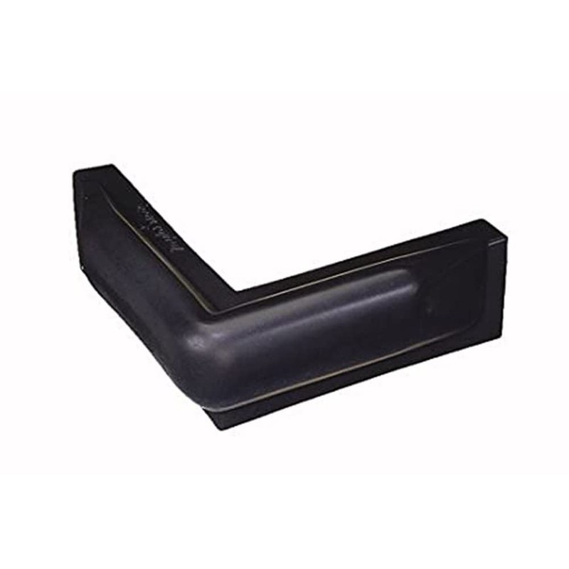Taylor Made Products Dock Pro Vinyl Dock Bumpers (Corner 10″ x 10″ ,) Black