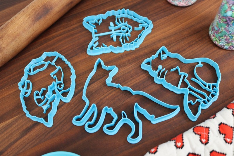 American Red Fox Cookie Cutters - Cute Red Fox, Red Fox Face, Red Fox Outline gallery