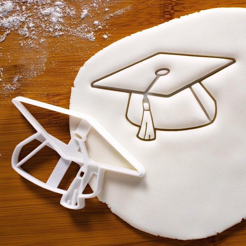 Graduate Cap Cookie Cutter – Graduation ceremony degree hat mortarboard college