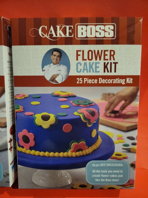 NEW Cake Boss Decorating Kits *4pc* Flowers-Princess-Sports-Winter Cookie Cutter gallery
