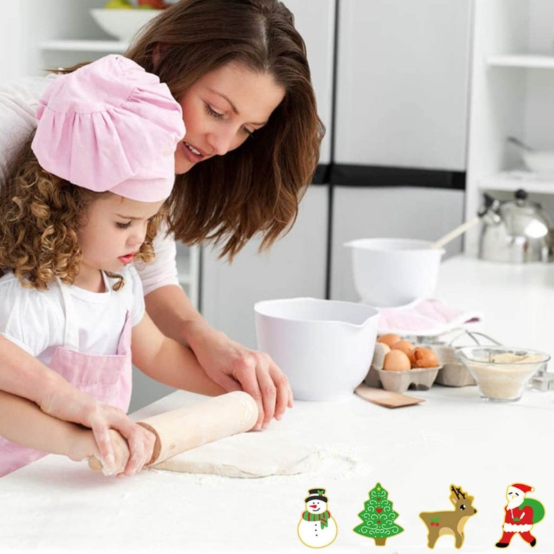 14Pcs Cookie Cutter Stainless Steel Baking Utensils Snowflake Gloves Shape Gift gallery