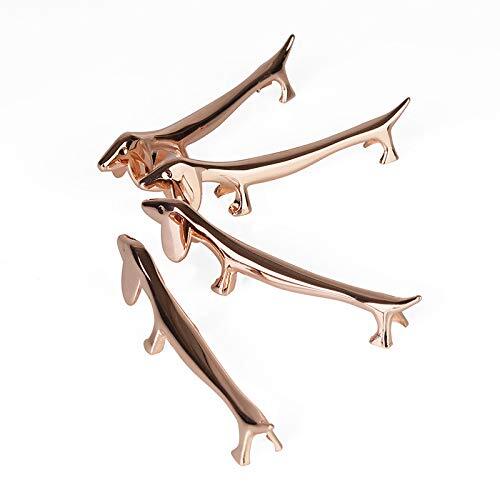 Pack of 5 Zinc Alloy Chopsticks Spoon Forks Knives Tableware Rest SetRose Gol... gallery