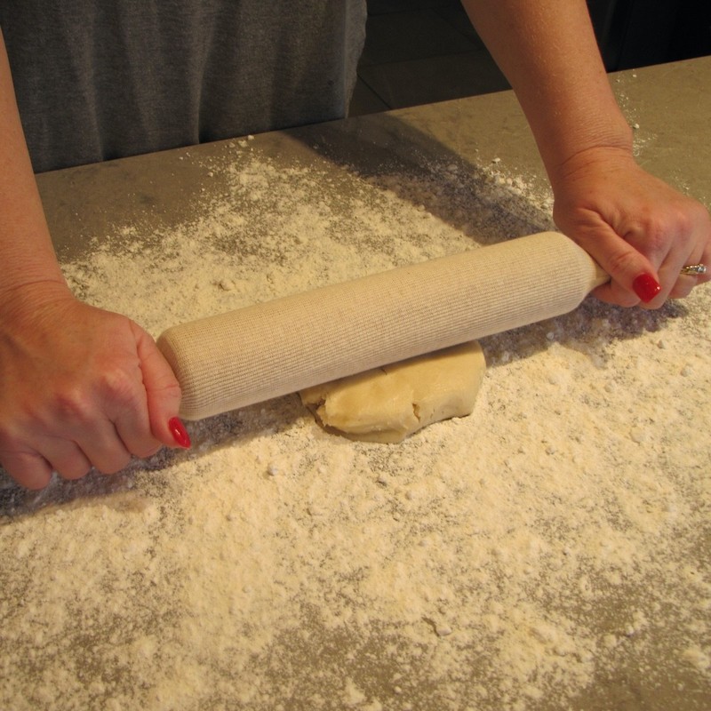 2pc Rolling Pin Cover Set Pastry Baking Roller Cloth Kitchen Tool Wrap Accessory gallery