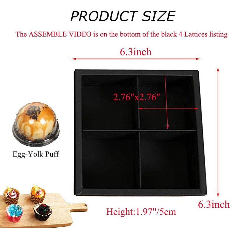 15 PCS Cupcake Box With Insert Window Food Grade Paper Pastry Container gallery