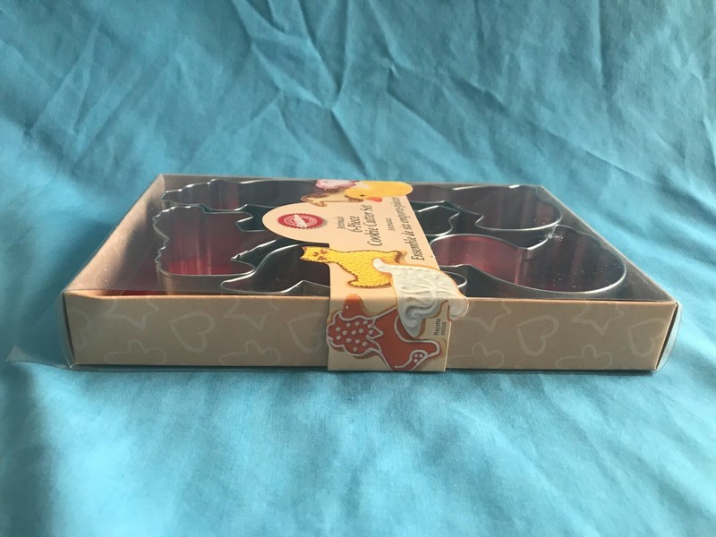 New 6 Piece Wilton Animal Stainless Steel Cookie Cutter Set Lion Horse Pig Duck gallery