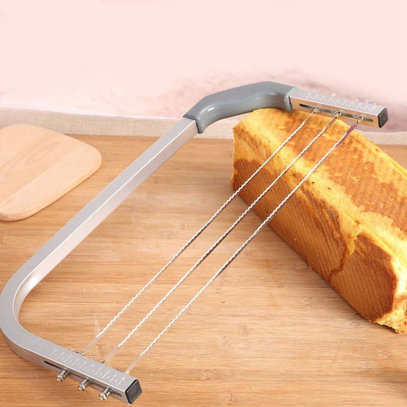 Taidda Adjustable Cake Cutter Leveler, Wire Cake Slicer Professional Layer Sl... gallery
